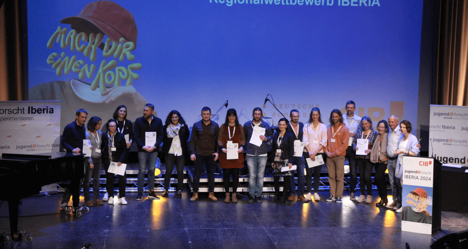Rekordbeteiligung beim Wettbewerb von Jugend forscht Iberia 2024 in Lissabon