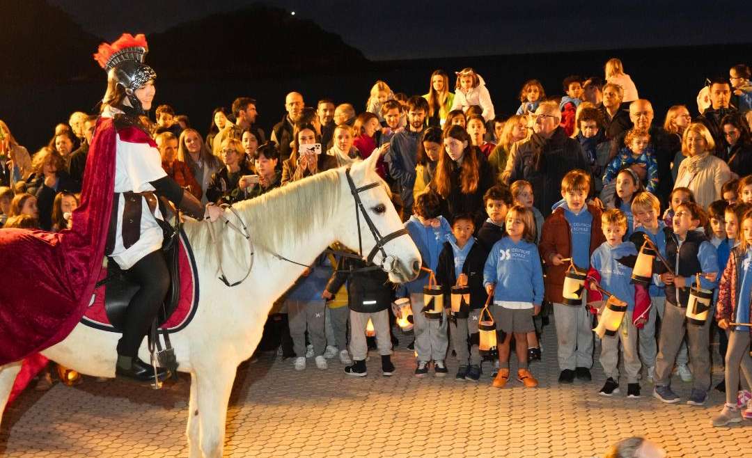 Die Deutsche Schule San Sebastian feiert Sankt Martin 2024