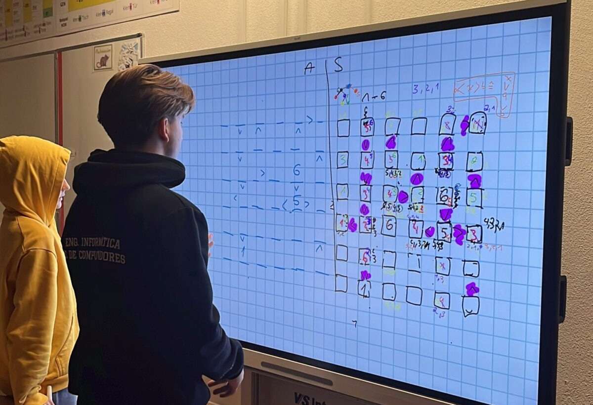 Die lange Nacht der Mathematik an der Deutschen Schule Lissabon – Eine Nacht voller Ideen