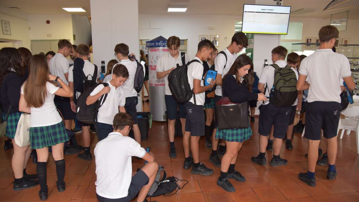 Die Deutsche Schule Málaga ohne Handys