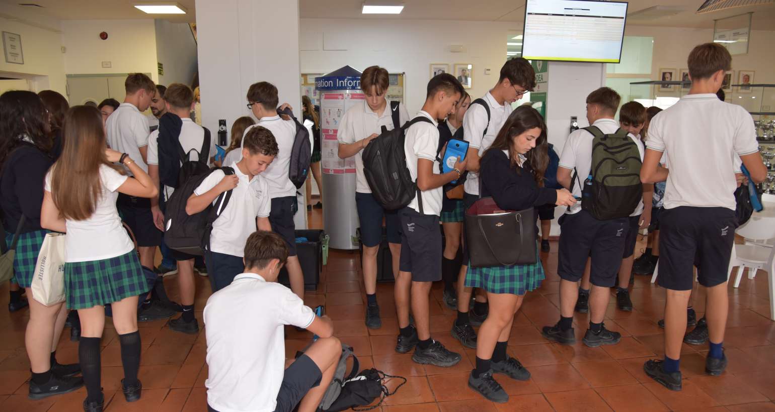 Die Deutsche Schule Málaga ohne Handys